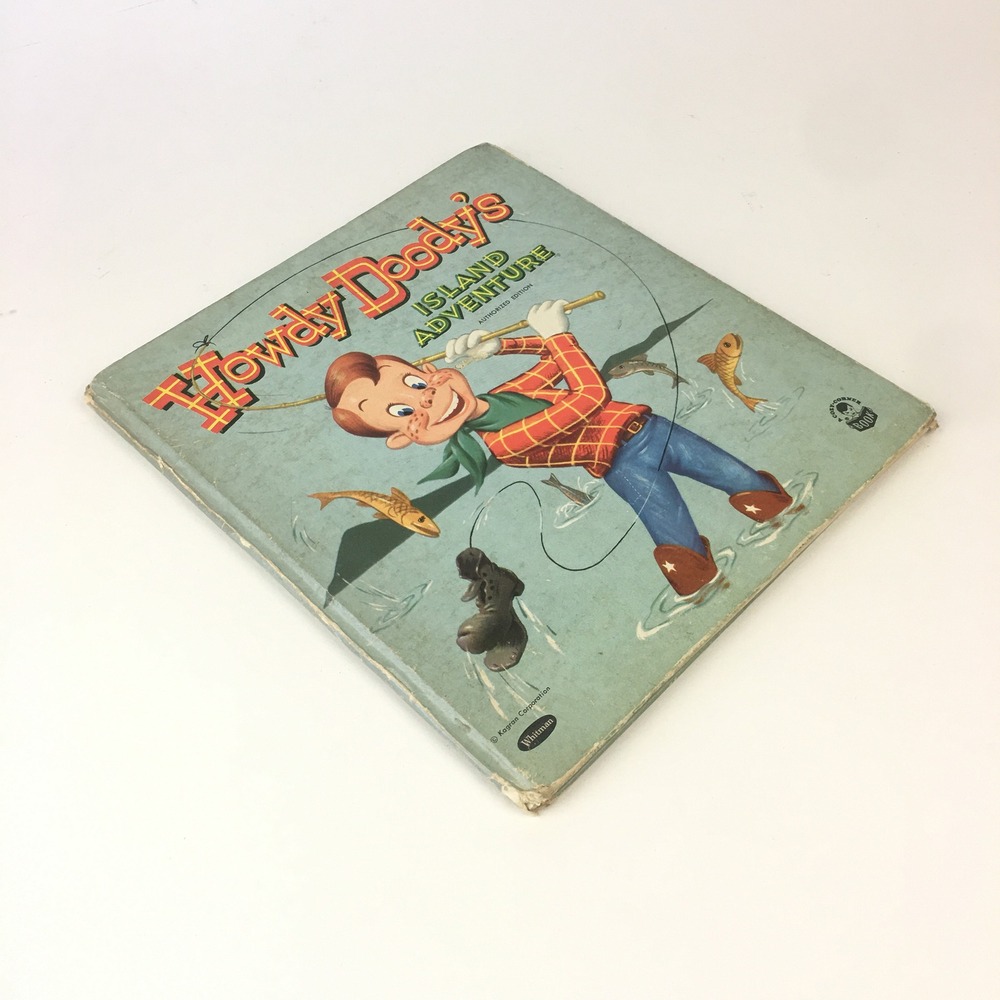 Vintage 1955 Howdy Doody's Island Adventure‎ Authorized Edition Hardcover Book